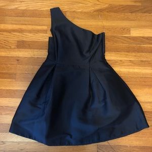 Blue One Shoulder Dress